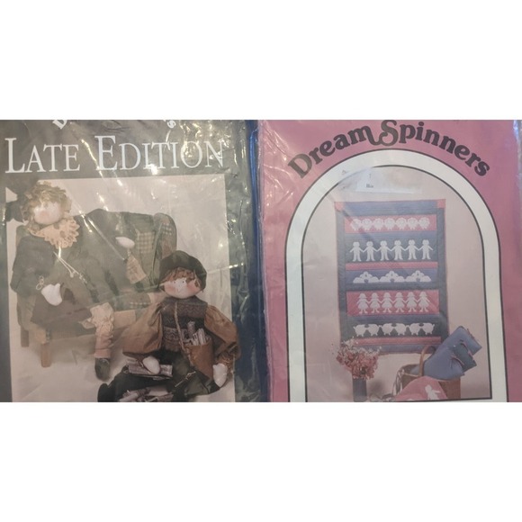 Dream Spinners Snippets Two Patterns, Paper Dolls and Late Ediition - Picture 1 of 7